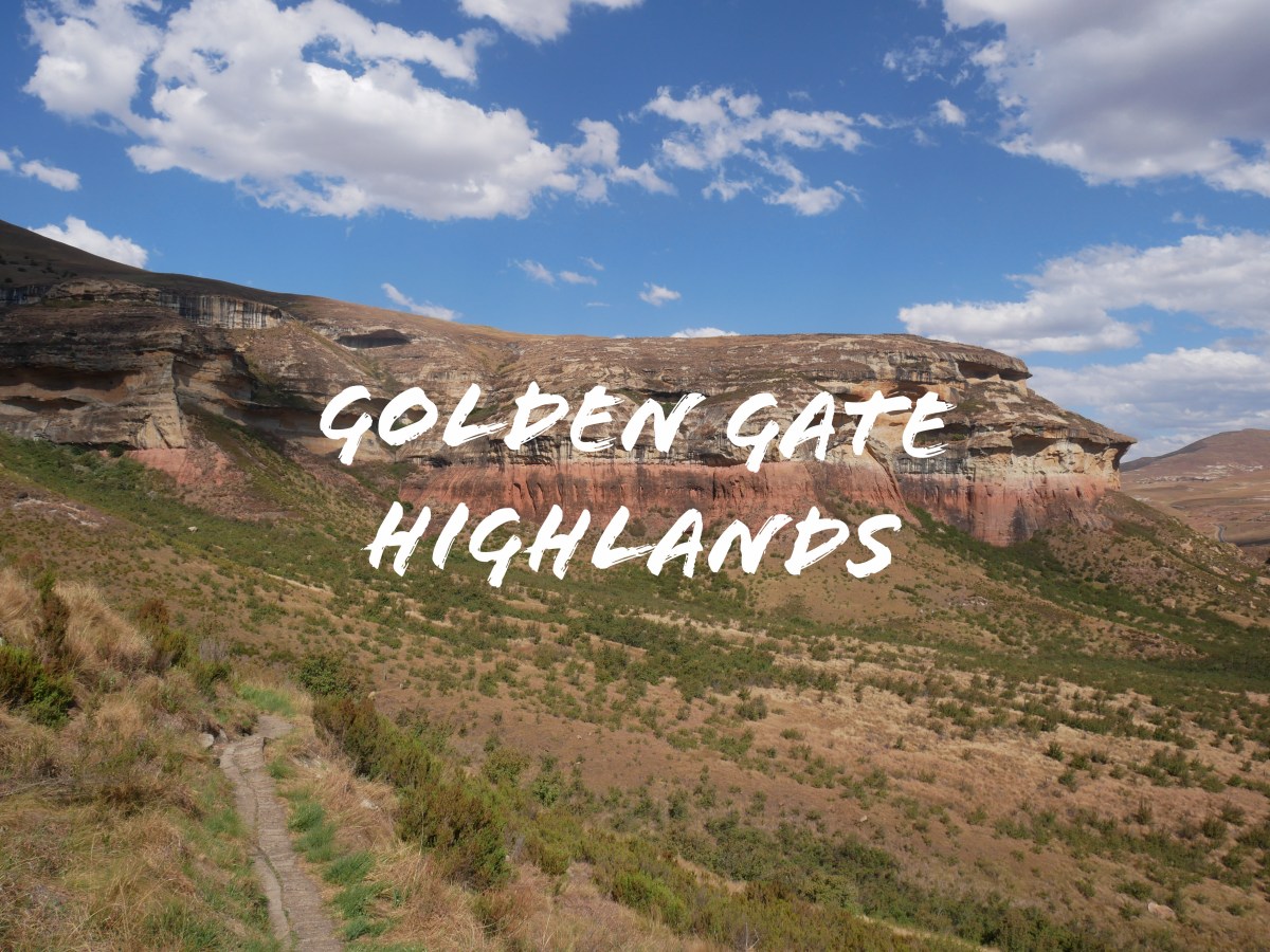 Drakensberg – Jour 1 (Golden Gate Highlands National&nbsp;Park)